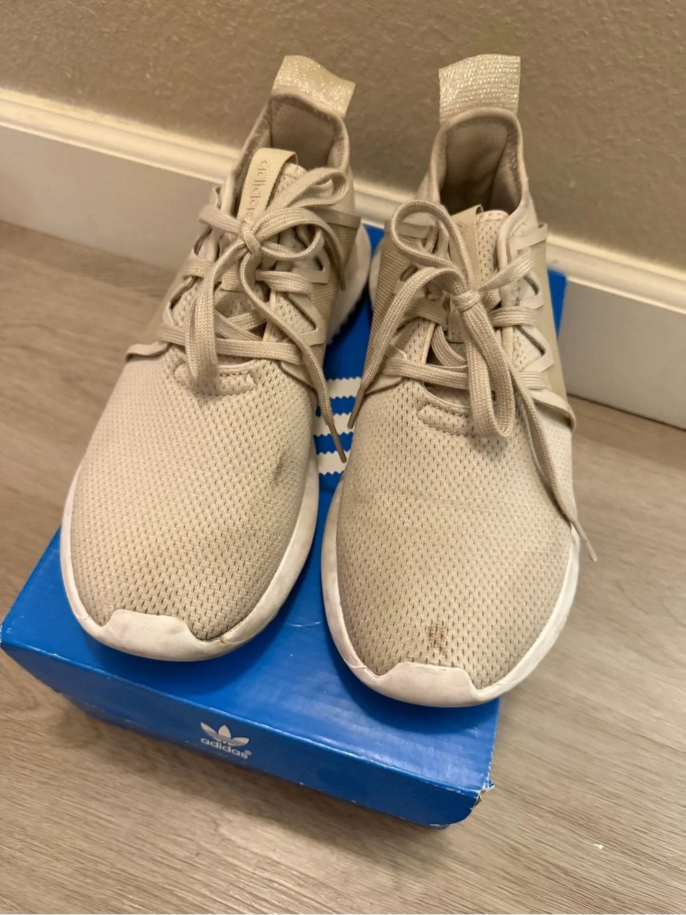 adidas light tan